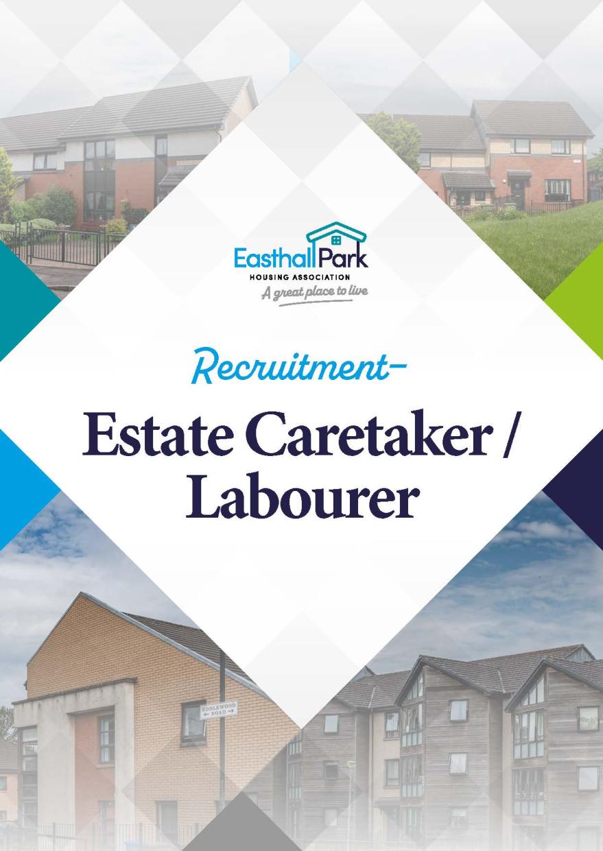 Estate Caretaker Recruitment Poster